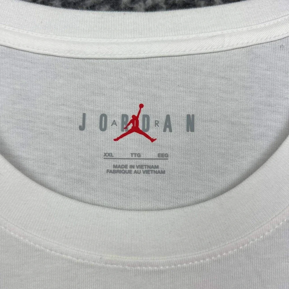 Nike Air Jordan Shirt Men XXL Jumpman Short Sleeve Crew Neck‎ Cotton New 2XL